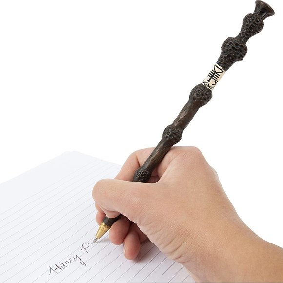 Harry Potter Deathly Hallows Embossed Journal with Elder Wand Pen - Picture 10 of 11